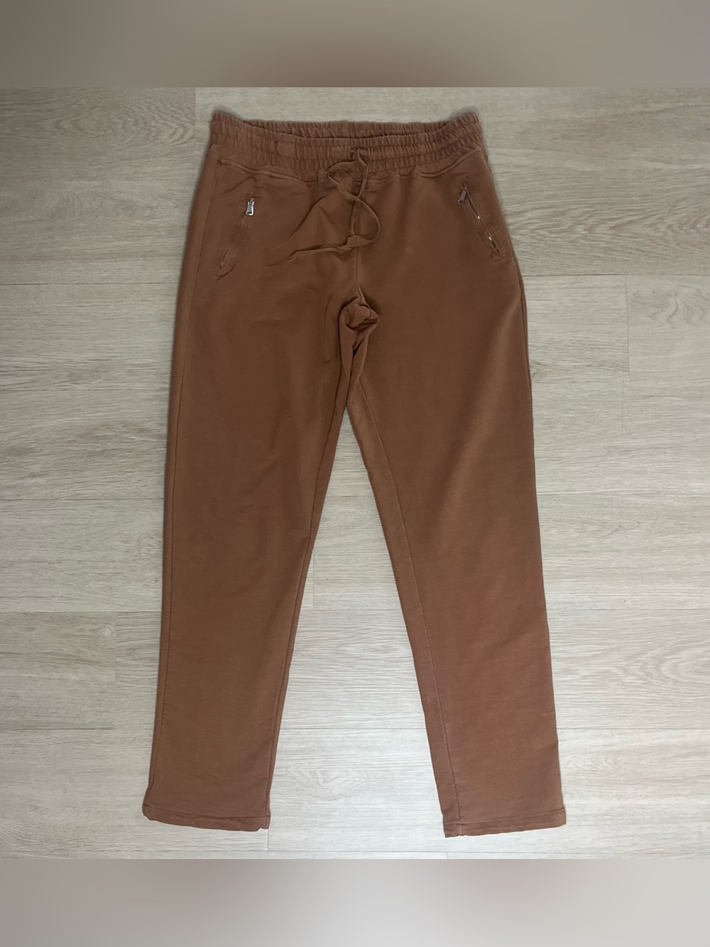 Nostalgia Men's Brown Drawstring Jogger Pants
